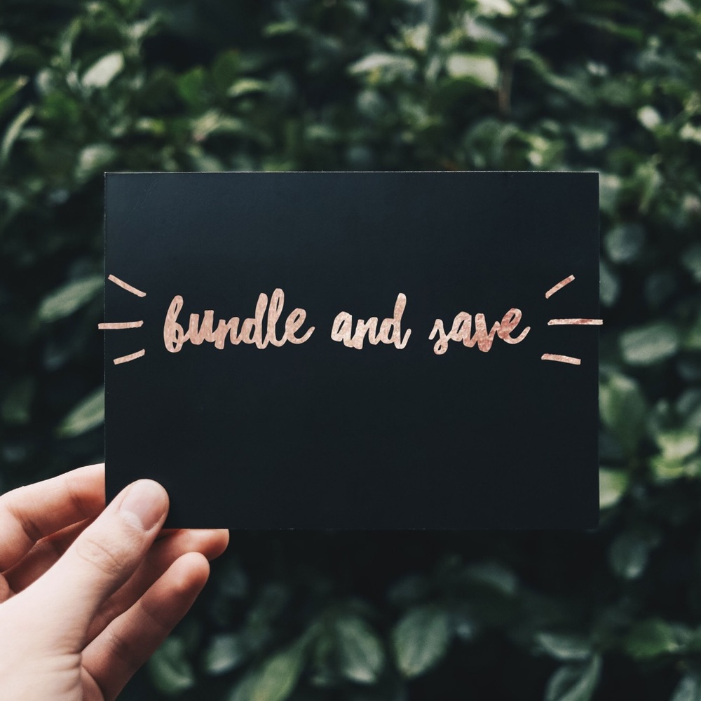 Bundle and save